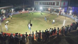 বাক্তায় ঈদ আনন্দ উৎযাপনে নাইট ক্রিকেট টুর্নামেন্ট