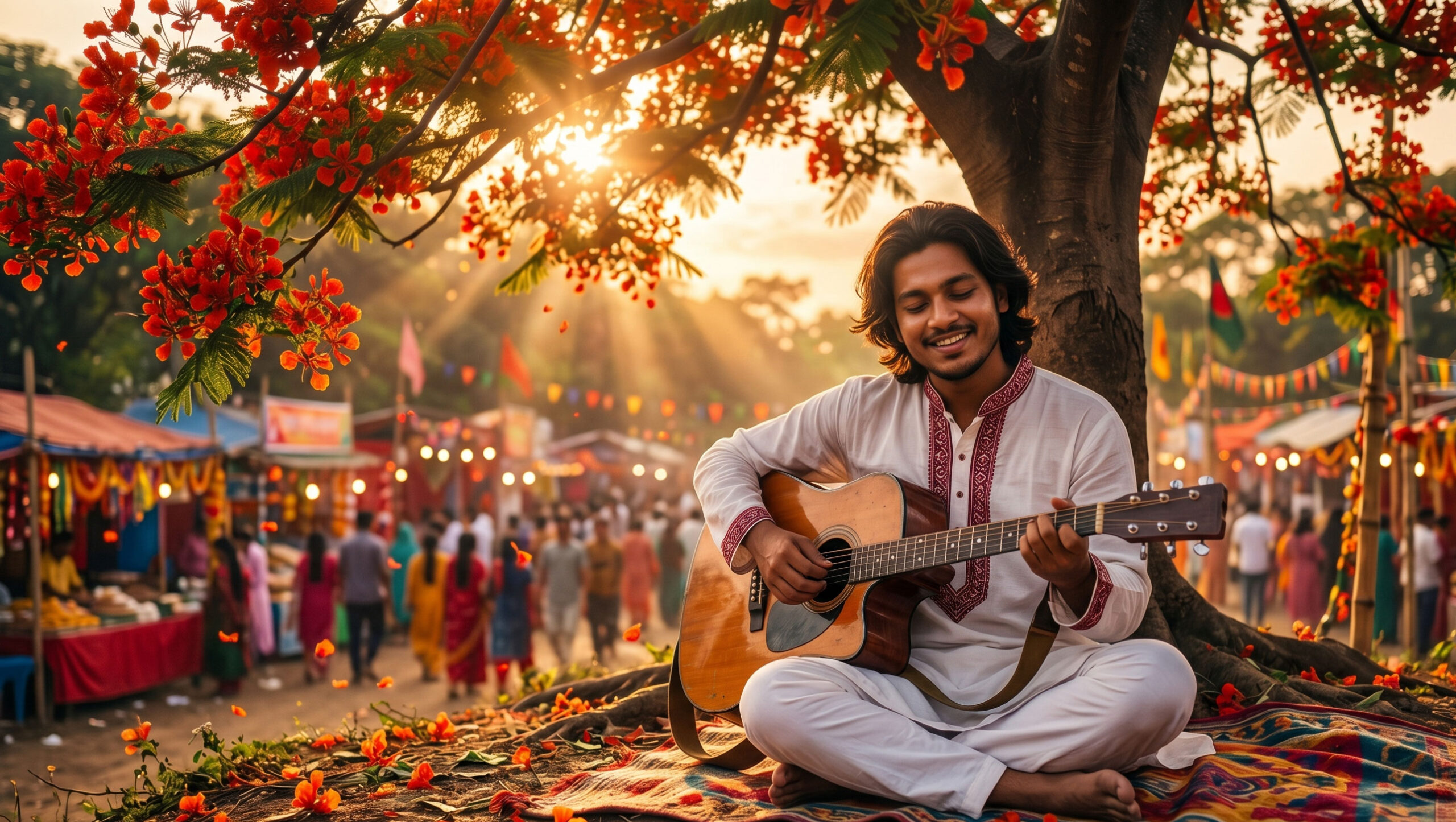 এআই কণ্ঠে মুক্তি পেল বৈশাখের নতুন গান ‘বৈশাখী রঙ’