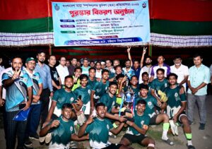 আন্তঃবিশ্ববিদ্যালয় ফুটবলে যৌথ চ্যাম্পিয়ন চট্টগ্রাম ও জাতীয় বিশ্ববিদ্যালয়