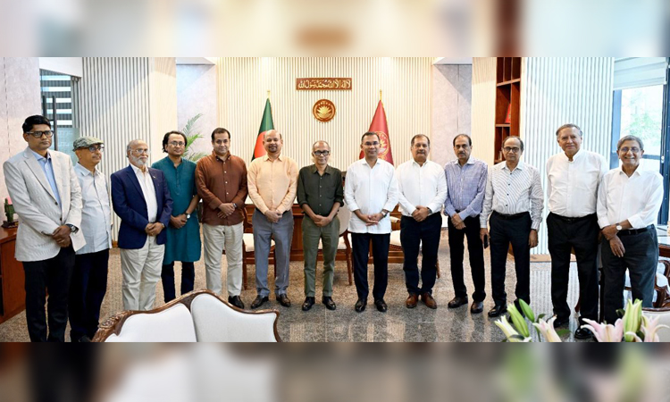 প্রধানমন্ত্রীর সঙ্গে বৈঠক করেছেন সম্পাদক পরিষদের নেতারা