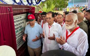 ময়মনসিংহে ধরার খাল পুনঃখনন কাজের উদ্বোধন প্রধানমন্ত্রীর