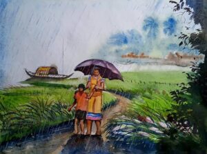 ফারিয়া ইসলাম-এর বৃষ্টির ছড়া