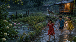 বর্ষার দিনে