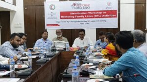 ফেনীতে রেড ক্রিসেন্টের সচেতনতামূলক প্রশিক্ষণ কর্মশালা