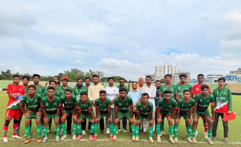 জেলা প্রশাসক গোল্ডকাপে গফরগাঁওকে হারিয়ে ফুলবাড়ীয়ার জয়