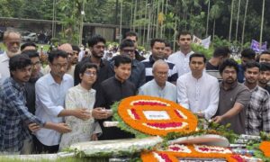কাজী নজরুল অন্যায়ের বিরুদ্ধে প্রতিবাদী শক্তির উৎস ও অনুপ্রেরণা : রিজভী