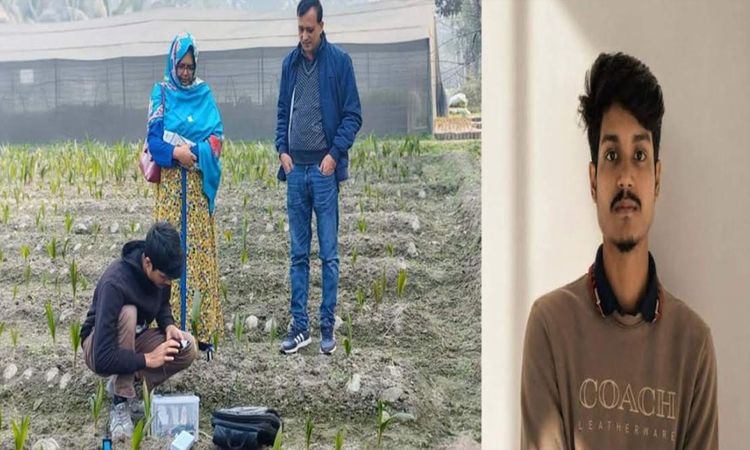 ফসল নির্বাচনের এআই প্রযুক্তি উদ্ভাবন হাবিপ্রবি শিক্ষার্থীর