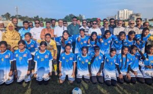 ময়মনসিংহ জেলা প্রশাসক উইমেন্স গোল্ডকাপ ফুটবল টুর্নামেন্ট শুরু