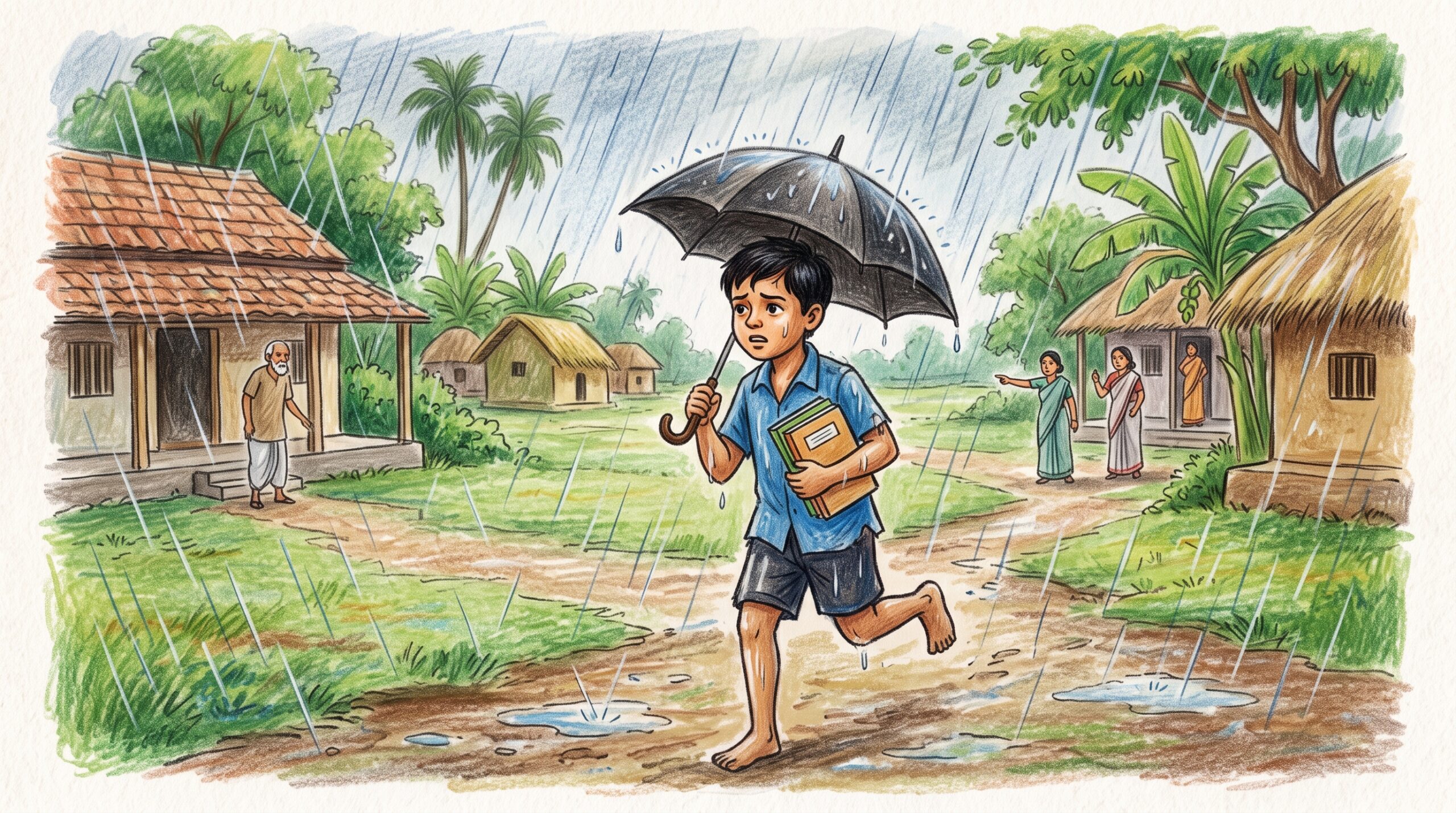মোঃ মিজানুর রহমানের কবিতা অসময়ের মুষলধারে
