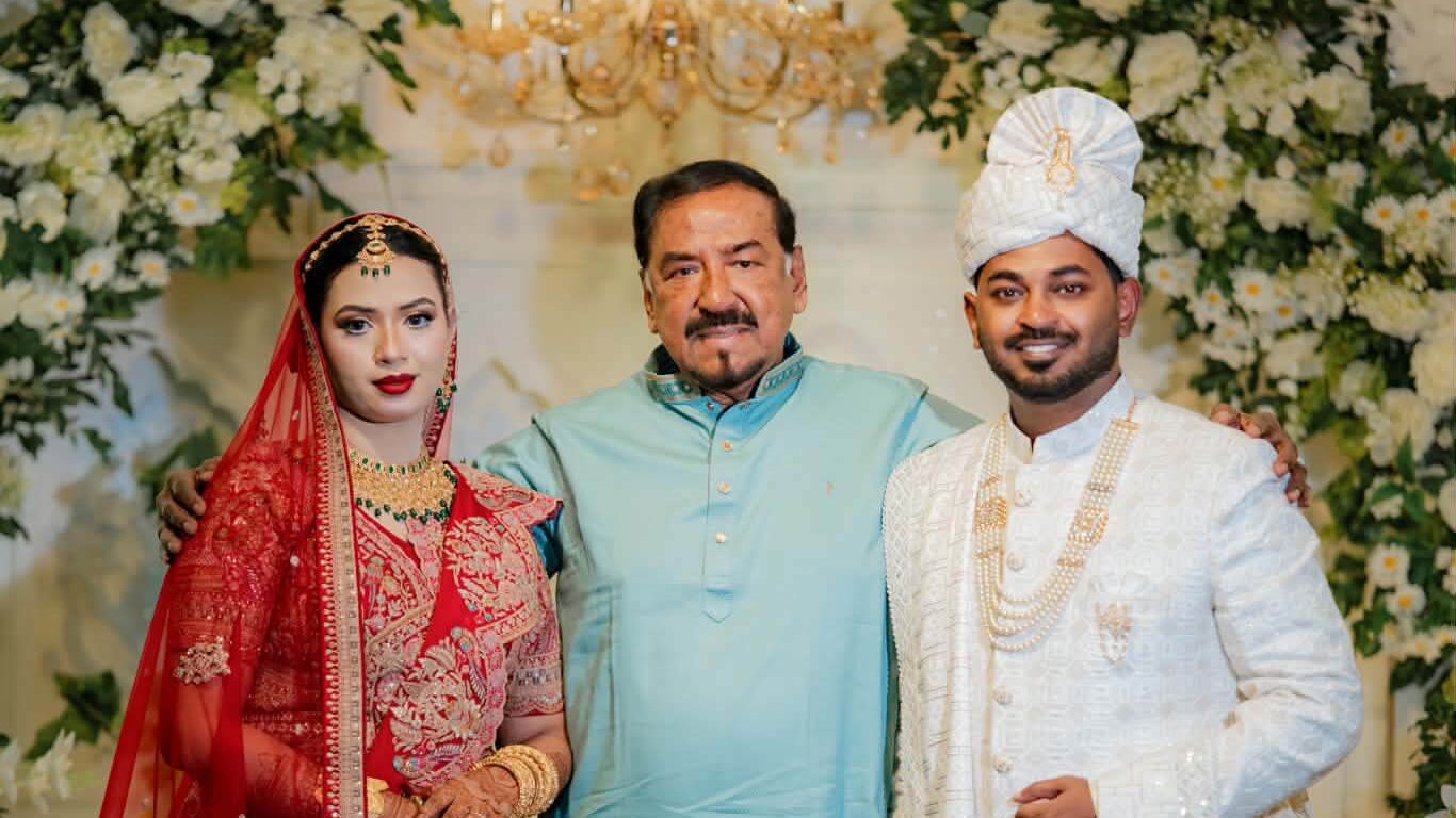 ইমা ও ইসতিয়াকের বিবাহোত্তর সংবর্ধনায় স্পিকারসহ বিশিষ্টজনদের অংশগ্রহণ