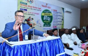 বিএল কলেজে উৎসবমুখর পরিবেশে জাতীয় বিশ্ববিদ্যালয়ের বিভাগীয় ক্রীড়া আসর শুরু