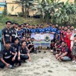 জবির নোঙ্গর পরিবারের আয়োজনে ফুটবল টুর্নামেন্ট, চ্যাম্পিয়ন ১৯ ব্যাচ