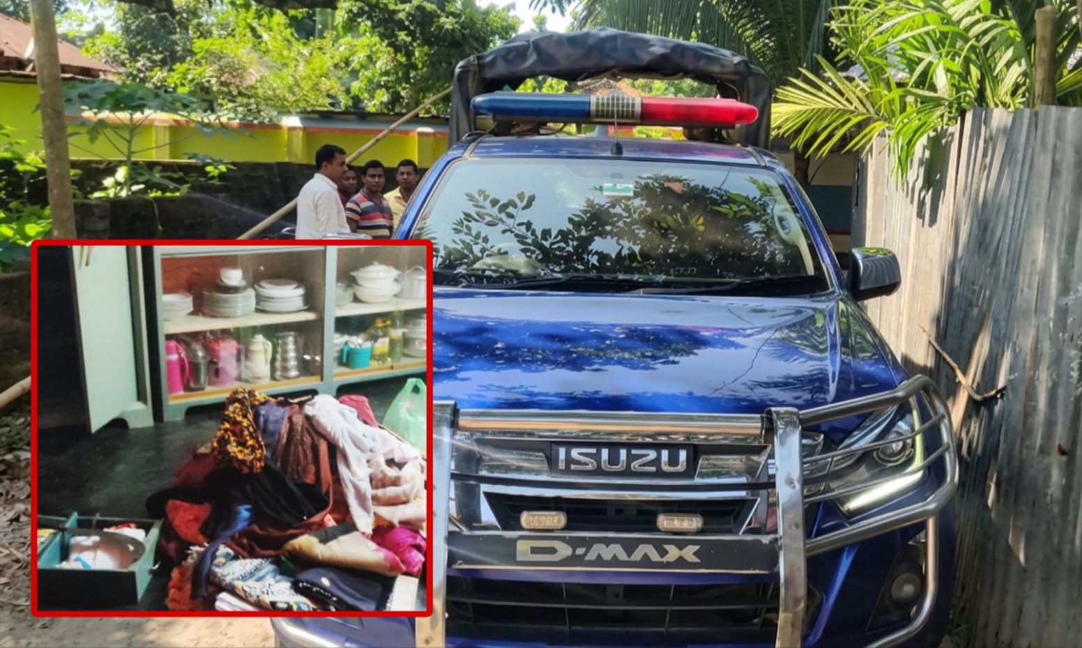 ঠাকুরগাঁওয়ে পুলিশ কর্মকর্তার বাসায় চুরি, স্বর্ণালংকার-টাকা লুট