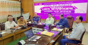 ঠাকুরগাঁওয়ে ফ্যামিলি কার্ডের তথ্য সংগ্রহ বিষয়ক প্রেস কনফারেন্স