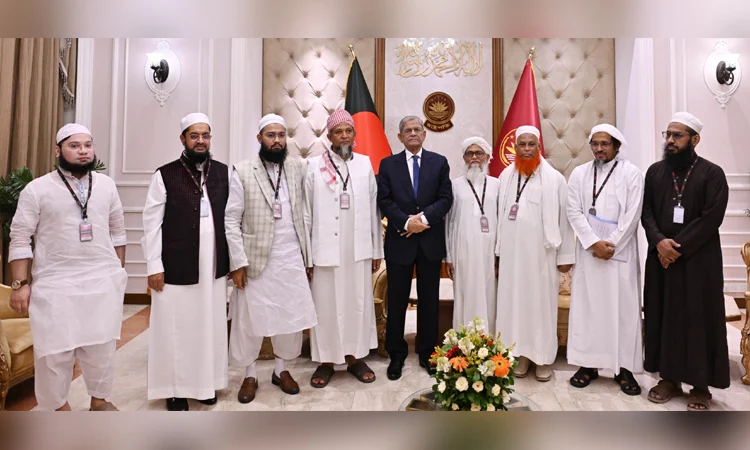 রাষ্ট্রপতির সঙ্গে বিশিষ্ট ইসলামি ব্যক্তিবর্গের সাক্ষাৎ