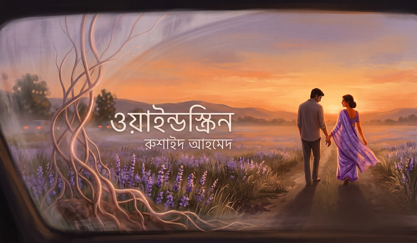 রুশাইদ আহমেদের কবিতা ওয়াইন্ডস্ক্রিন